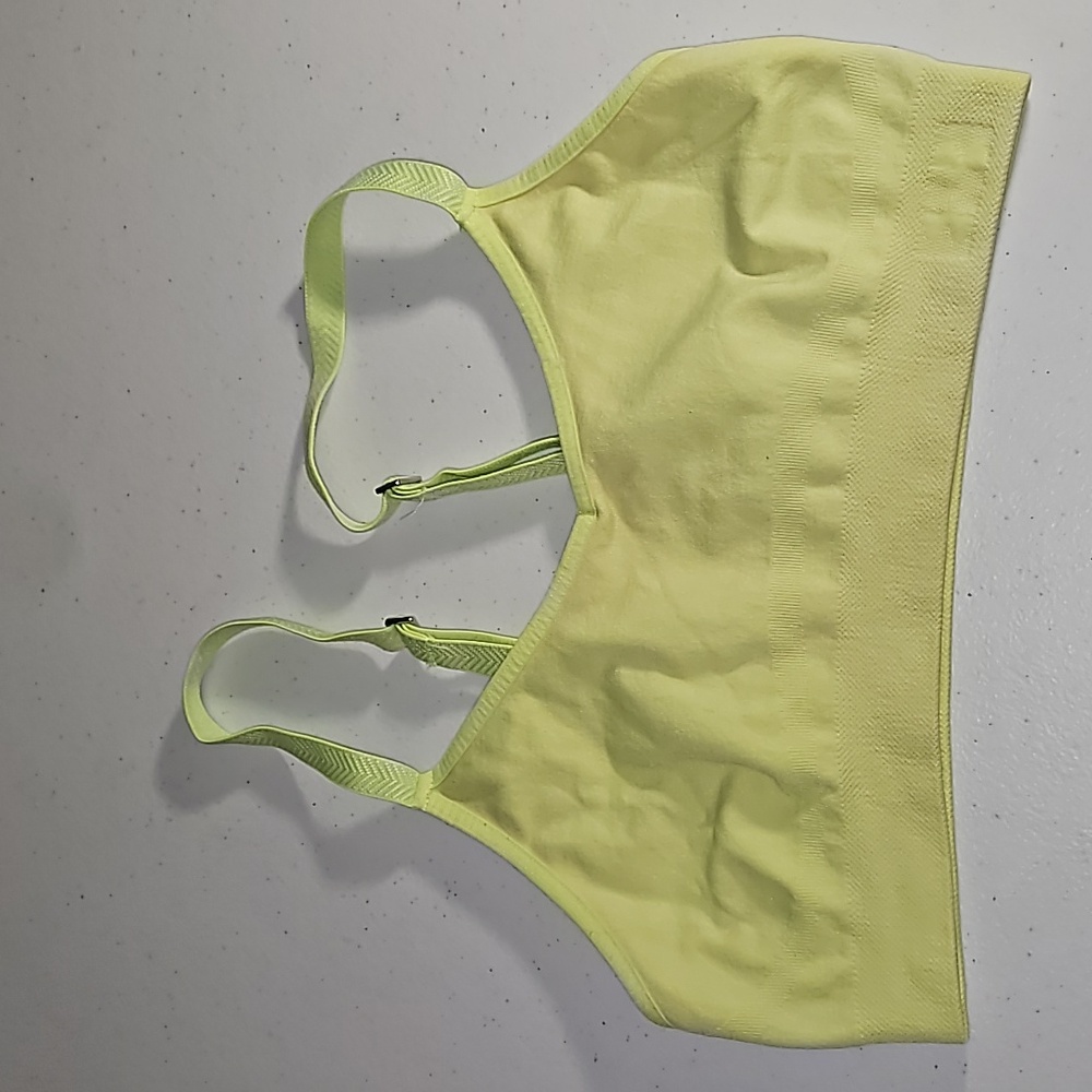 Under Armour Yellow Sports Bra